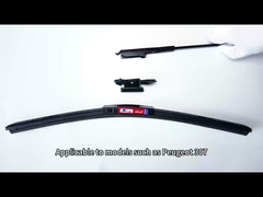 Schramwerende ruitenvegers met een hoge dichtheid Regen ruitenvegers