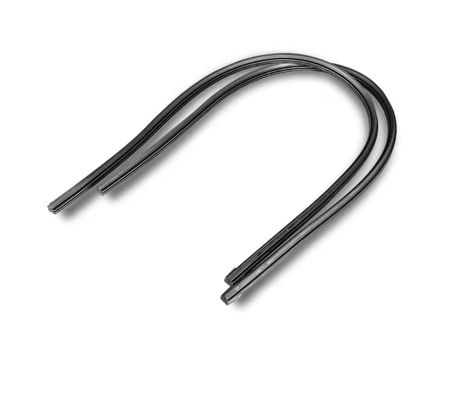 Ruisverminderde ruitenwiper Rubber strip Zwarte ruitenwiper vervanging