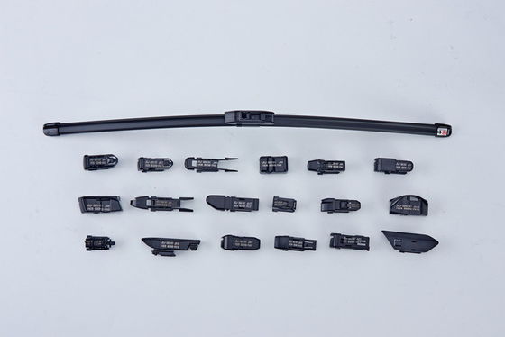 Rectangular Heavy Duty Windscreen Wiper Blades Multiadapters Windschermwisser